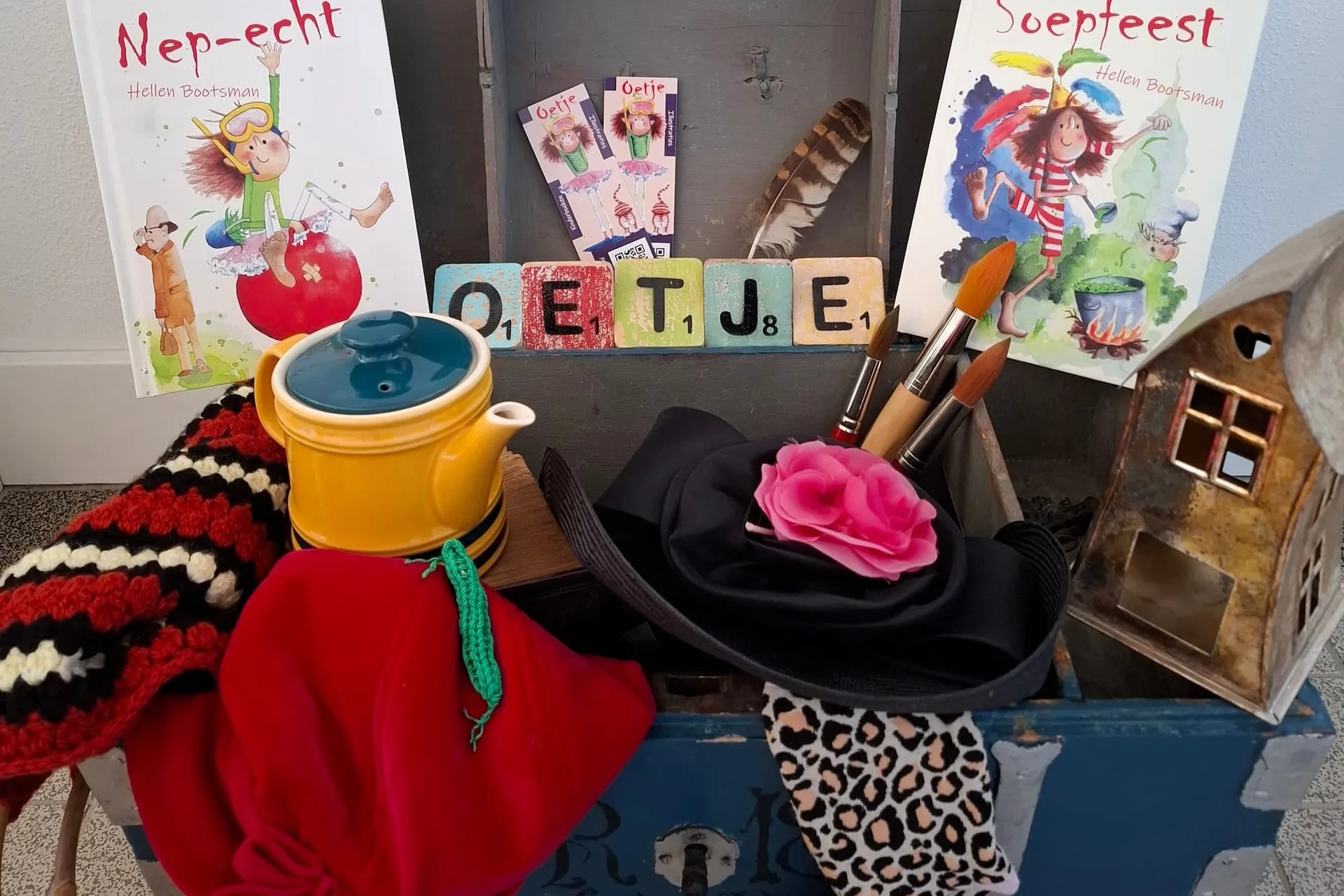 Cultuurmenu - kinderboekenillustrator - schatkist